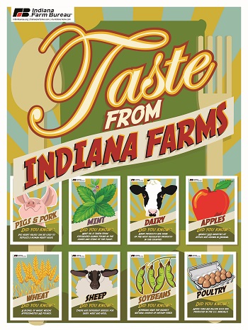 Taste From Indiana Farms Poster