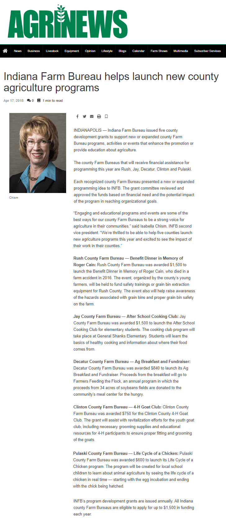 AgriNews PDG April 2018 AgriNews PDG April 2018