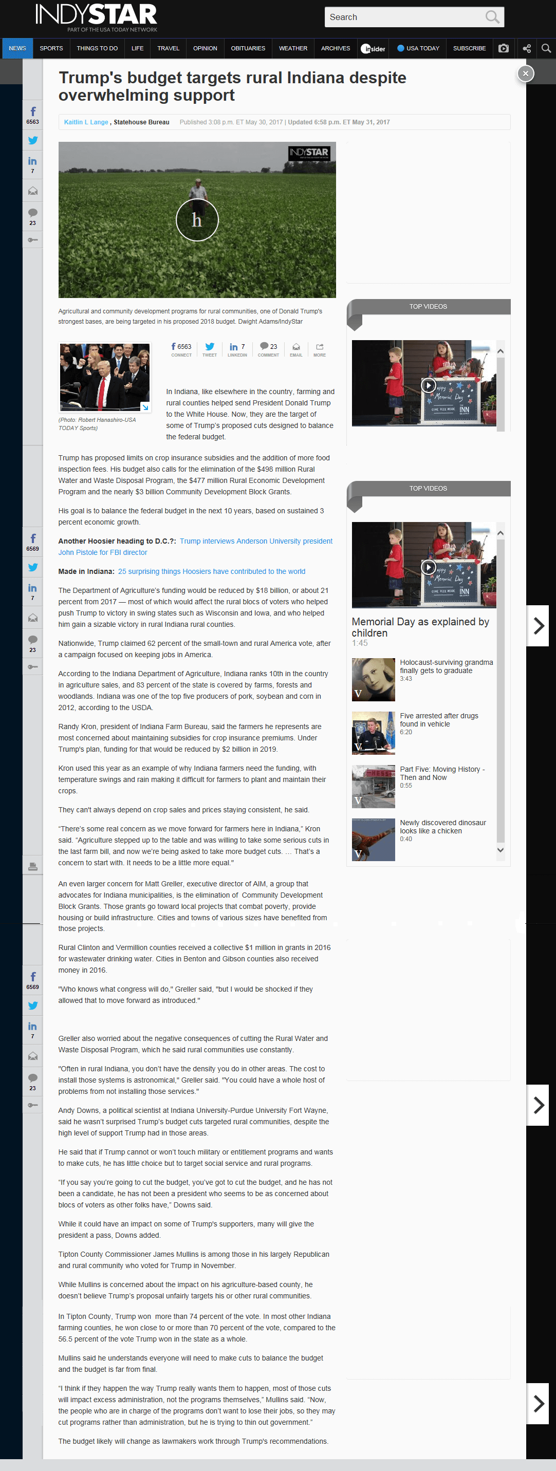 Indy Star 5.31.17