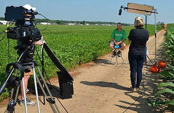 INFB Member Videos_Michael Morehouse_taping in a field